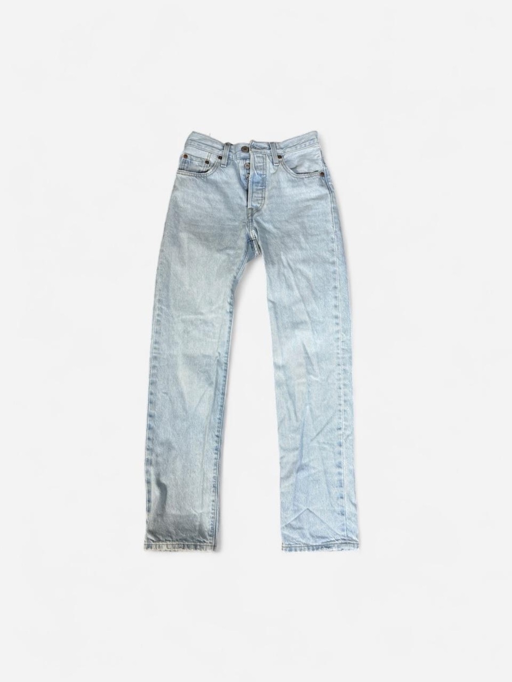 Levi's Pale Blue Straight-Leg Jeans